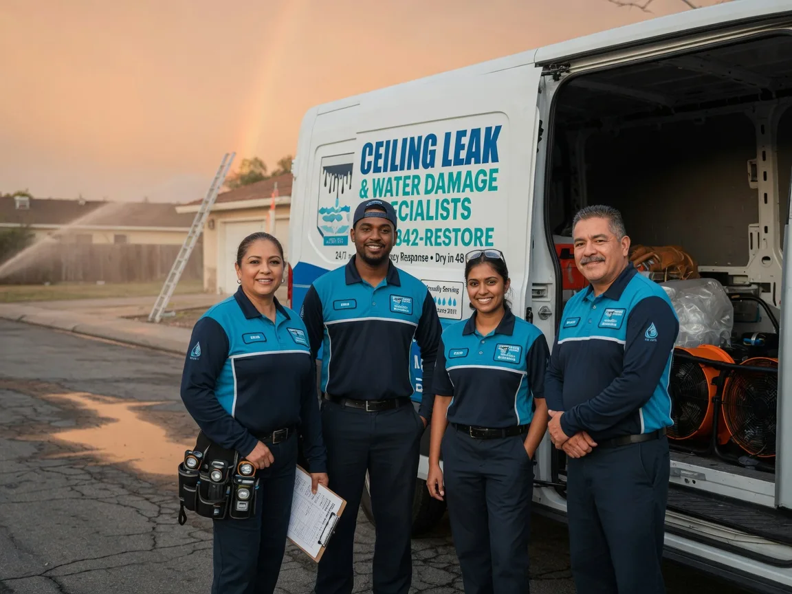 Ceiling Leak Cleanup company in Bloomingdale, MI