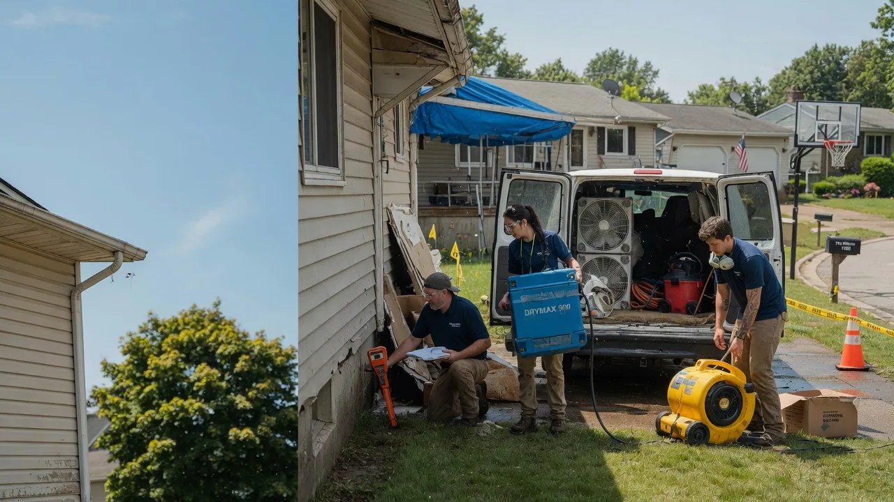 Ceiling Leak Cleanup in Bloomingdale, MI near me